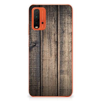 Xiaomi Poco M3 | Bumper Hoesje | Steigerhout