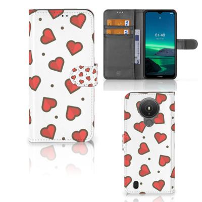 Nokia 1.4 | Telefoon Hoesje | Hearts