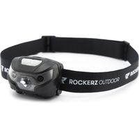 Rockerz Outdoor - Hoofdlamp - Smart Sensor - Oplaadbaar - LED Verlichting voor op je hoofd - Waterproof - Kleur: Zwart - thumbnail