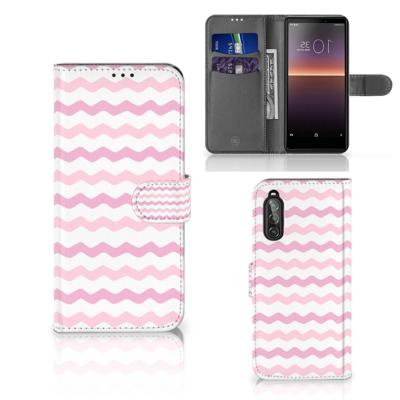 Sony Xperia 10 II | Telefoon Hoesje | Waves Roze