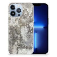 Apple iPhone 13 Pro TPU Siliconen Hoesje Beton Print - thumbnail