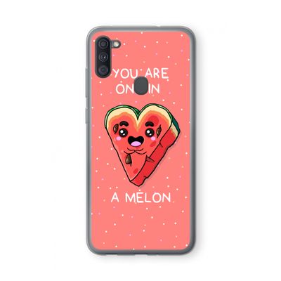 One In A Melon: Samsung Galaxy A11 Transparant Hoesje