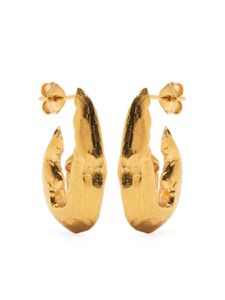 Alighieri The Gilded Crustacean hoop earrings - Or