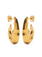 Alighieri The Gilded Crustacean hoop earrings - Or