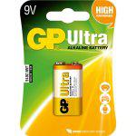 GP Batterij Ultra Alkaline 6LR61 - 9v