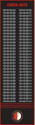 Feyenoord Feyenoord Dartmat Check Out - 285 * 80 cm