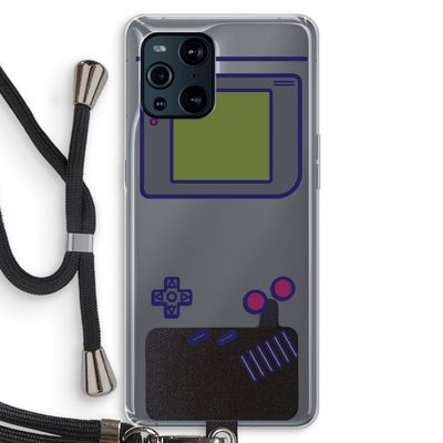 Game On: Oppo Find X3 Pro Transparant Hoesje met koord