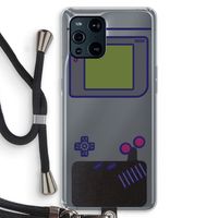 Game On: Oppo Find X3 Pro Transparant Hoesje met koord