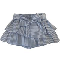 Phi blauw met wit gestreepte rokje