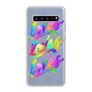 Loves: Samsung Galaxy S10 5G Transparant Hoesje