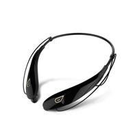 Large Capacity Battery Handsfree Sport Wireless Bluetooth Stereo Earphones with Mic(Black gold)