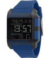 Horlogeband Diesel DZ7098 Silicoon Blauw 26mm