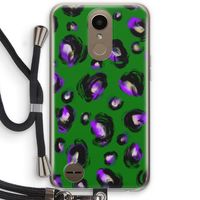 Green Cheetah: LG K10 (2017) Transparant Hoesje met koord