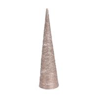 Kerstboom Gouden Warm wit Ø 20 X 80 CM (3 Stuks)