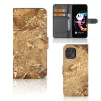 Motorola Edge 20 Lite | Bookcase | Marmer Creme