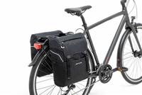 Newlooxs New looxs sports dubbele fietstas zwart/grijs