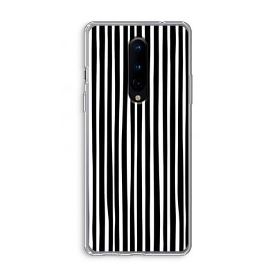 Stripes: OnePlus 8 Transparant Hoesje