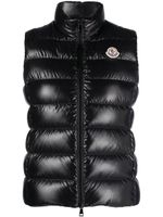 Moncler gilet Ghany à design matelassé - Noir - thumbnail