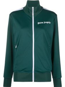 Palm Angels veste de sport à logo imprimé - Vert