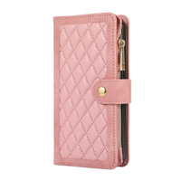iPhone XR hoesje - Bookcase - Pasjeshouder - Portemonnee - Koord - Kunstleer - Roze