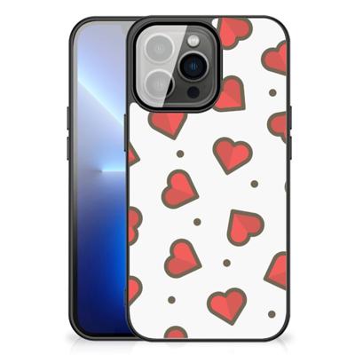 iPhone 13 Pro Max Back Case Hearts