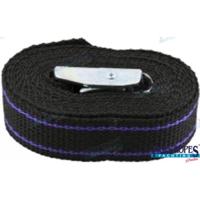 POL4610082525 - ZWARTE POLYPROPYLEEN BAND (2,5 M)