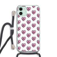 GIRL POWER: iPhone 11 Transparant Hoesje met koord