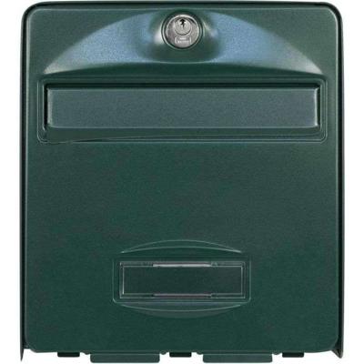 Box Burg Wachter Balthazar Mini 1 Door - Wall - Gegalvaniseerd staal - Totaal opening - Groen - Made in Frankrijk