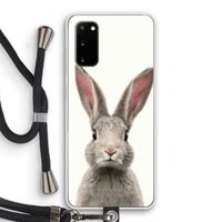 Daisy: Samsung Galaxy S20 Transparant Hoesje met koord
