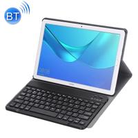 Afneembaar Bluetooth toetsenbord uiterst dunne horizontale Flip lederen draagtas voor Huawei MediaPad M5 10 8 inch met houder (zwart)