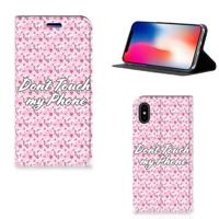 Apple iPhone X | Xs Design Case Flowers Pink DTMP