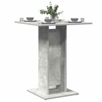 Bistrotafel 60x60x75 cm bewerkt hout betongrijs