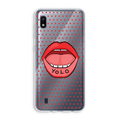 Yolo Denise: Samsung Galaxy A10 Transparant Hoesje