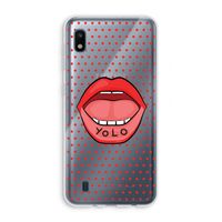 Yolo Denise: Samsung Galaxy A10 Transparant Hoesje