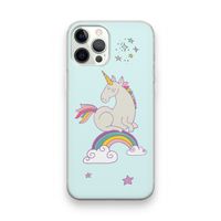 Regenboog eenhoorn: iPhone 12 Pro Transparant Hoesje Regenboog eenhoorn: iPhone 12 Pro Transparant Hoesje