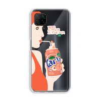 Peach please!: Huawei P40 Lite Transparant Hoesje