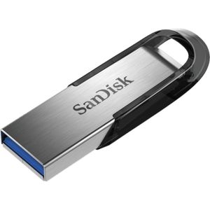 SanDisk ULTRA FLAIR USB flash drive 64 GB USB Type-A 3.2 Gen 1 (3.1 Gen 1) Zwart, Zilver