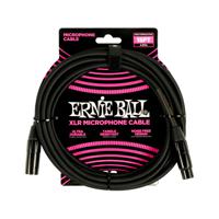 Ernie Ball 6391 microfoonkabel XLR male-XLR female 4.5m zwart - thumbnail