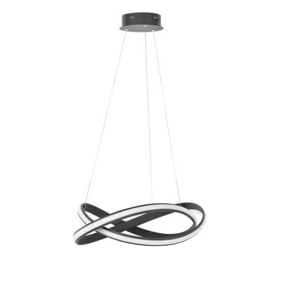 Highlight HanglampWaves design zwart Ø 55cm - H5578.01