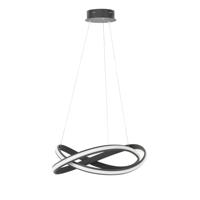 Highlight HanglampWaves design zwart Ø 55cm - H5578.01