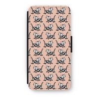 Zwarte poes: iPhone SE 2020 Flip Hoesje