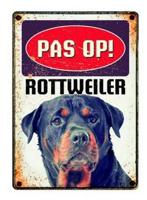 PLENTY GIFTS WAAKBORD BLIK ROTTWEILER