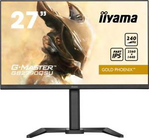iiyama G-Master Gold Phoenix GB2790QSU-B5 gaming monitor 240Hz, HDMI, DisplayPort, USB, Audio, AMD Free-Sync