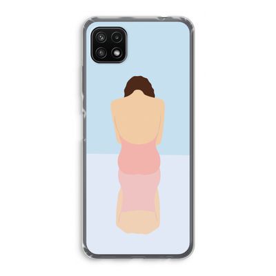 Mirror: Samsung Galaxy A22 5G Transparant Hoesje