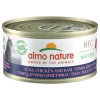 Almo Nature HFC kat cuisine tonijn/kip/ham 70gr - thumbnail
