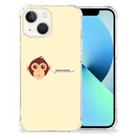 iPhone 13 Stevig | Bumper Hoesje | Monkey