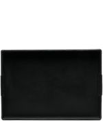 Ralph Lauren Home petit plateau Wyatt en cuir - Noir