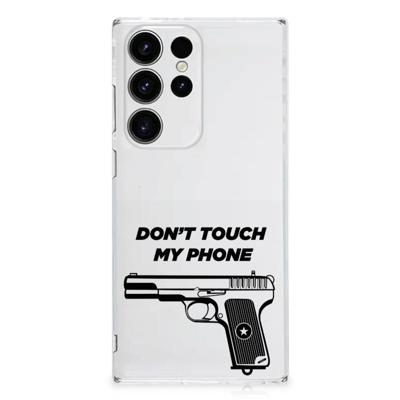 Samsung Galaxy S23 Ultra Silicone-hoesje Pistol DTMP Samsung Galaxy S23 Ultra Silicone-hoesje Pistol DTMP