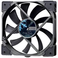 Fractal Design Venturi HP-12 PWM PC-ventilator Zwart, Grijs (b x h x d) 120 x 25 x 120 mm