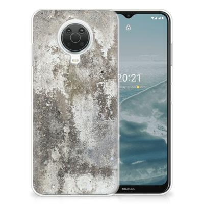 Nokia G20 | G10 | TPU | Siliconen hoesje | Beton Print